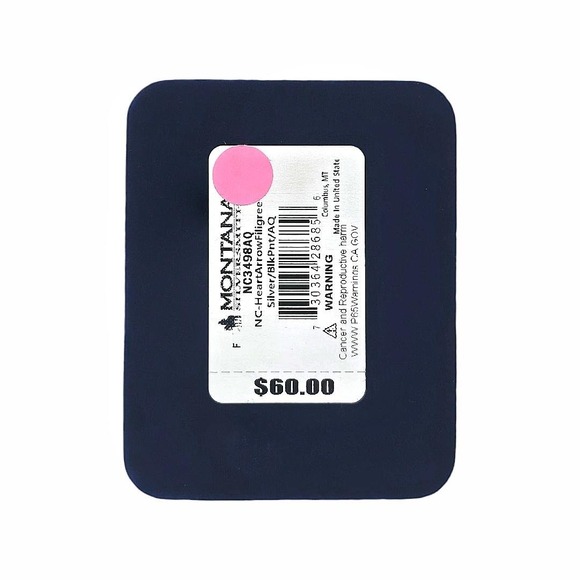 Montana Silversmiths Shot in the Heart Big Sky Arrow Necklace MSRP $60 - NEW - Picture 3 of 12